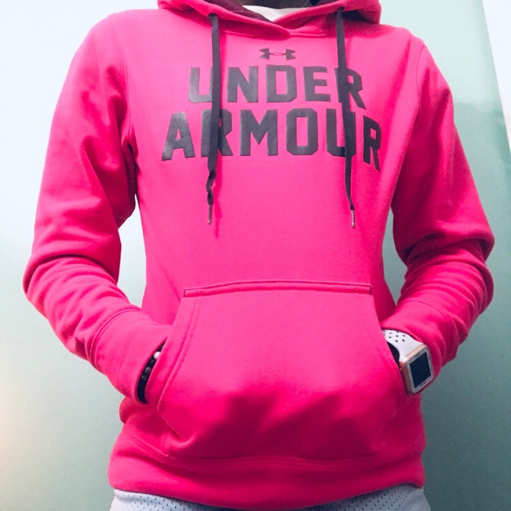 Pink Under Armour Woman’s Hoodie